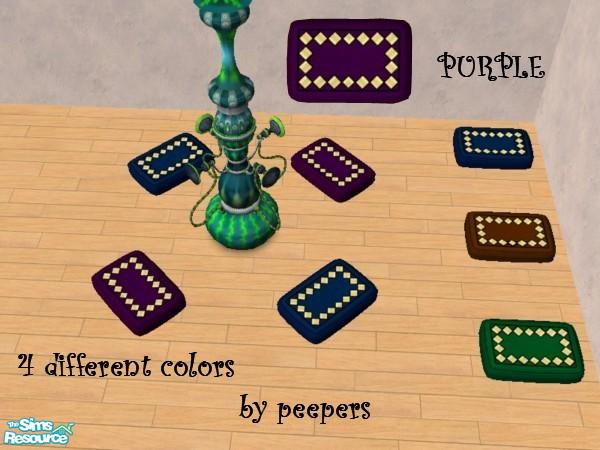 Sims 2 — leslie_diamonds on purple11226 - Individ by peepers42 — different colors with diamonds on pads that go with the