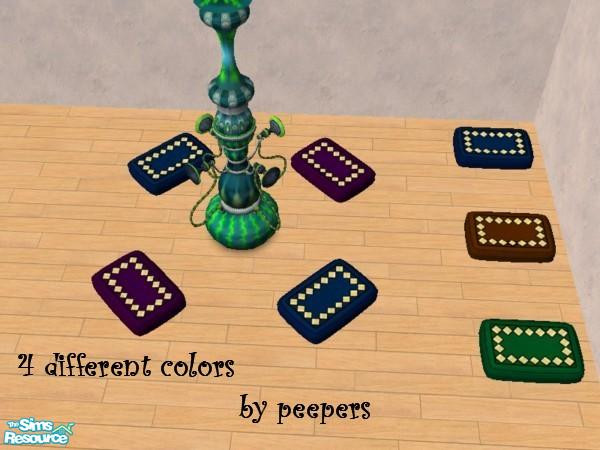Sims 2 — leslie_diamonds on pad11226 by peepers42 — different colors with diamonds on pads that go with the bubble