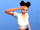 Sims 4 — Arrow Tattoo (right arm) by bellatrixie32 — A arrow tattoo in 3 different colours :)
