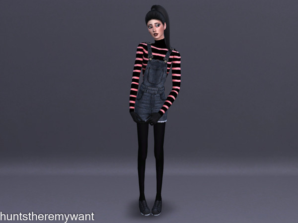 Sims 4 — Tucked Turtleneck AF v12 (Sets) - Mesh Needed by huntstheremywant — - Available in: 1. Red, Orange, Yellow,