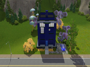 Sims 3 — TARDIS by RubyRed2020 — Iinspired by the series DR. Who Welcome to the Tardis Highlight Pool Kitchen, Dining,