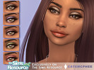 Sims 4 — ES-21 / Cut Crease Shadow by catemcphee — - 5 swatches - enjoy :)