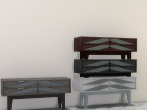 Sims 4 — Modern Interiors All Of The Things Console by seimar8 — Console by Peacemaker. Comes in four swatch patterns.