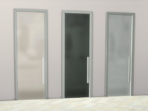 Sims 4 — Modern Interiors Internal Door by seimar8 — Internal door. Comes in three swatch patterns. Part of Modern
