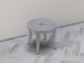 Sims 4 — Modern Interiors Side Table by seimar8 — Side Table textured in stone marble. Part of Modern Interiors set