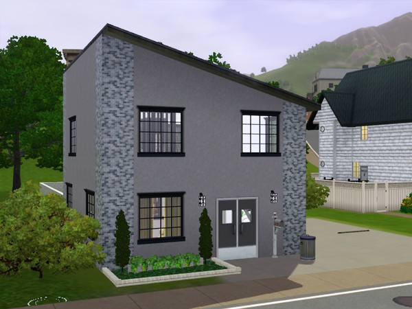 Sims 3 — Modern Loft by Madams139 — Modern Loft Bright, small and functional space. One bedroom overlooking the lounge.