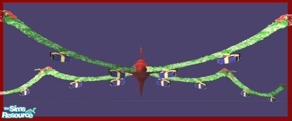 Sims 2 — CDS- Recolor - Hanging Garland by NewSimSimGirl — Part of the Christmas Decorating Set.
