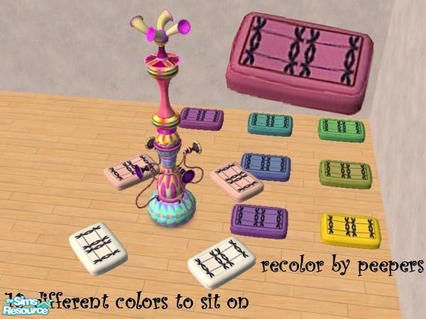 Sims 2 — leslie_dragonfly10pads1226 - Individual by peepers42 — pads of different colors for your bubbleblower