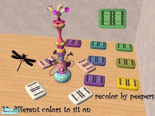 Sims 2 — leslie_dragonfly5pads1226 - Individual I by peepers42 — pads of different colors for your bubbleblower