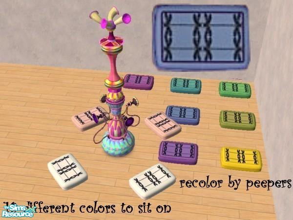 Sims 2 — leslie_dragonfly3pads1226 - Individual I by peepers42 — pads of different colors for your bubbleblower