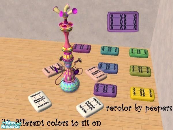 Sims 2 — leslie_dragonfly2pads1226 - Individual I by peepers42 — pads of different colors for your bubbleblower