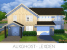 Sims 4 — Lexden by Auxghost2 — A large, modern suburban home with empty rooms, one car garage and pool (30x20) for you to