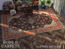 Sims 4 — Sarough 200 x 300 cm (79 x 118 in) No. 1 by RugsAndCarpets — A high quality and robust carpet from the region