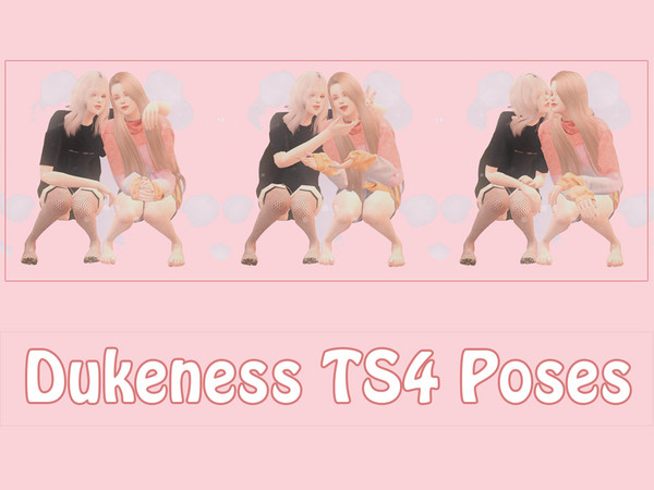 Sims 4 — TS4 Pair Poses by toysofdukeness — You need Teleport Any Sim Mod & Andrew Poseplayer. Stack 2 teleporters.