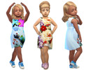 Sims 4 — Sweet Dress - Toddler by Louisa_1 — Toddler dress 2 Colors