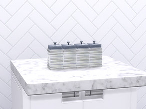 Sims 4 — The Midnight Hour Clutter set. by seimar8 — Worktop kitchen clutter. Part of The Midnight Hour Kitchen set. Cats