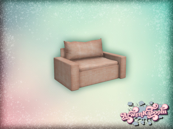 Sims 4 — Pure Morning - Small Part Armrest by ArwenKaboom — Base game sectional sofa part in 6 recolors. You can search