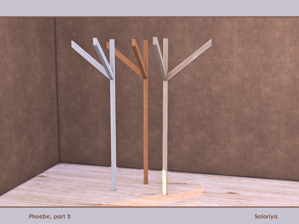 Sims 4 — Phoebe Part Two. Column by soloriya — Wooden column. Part of Phoebe Part Two set. 3 color variations. Category: