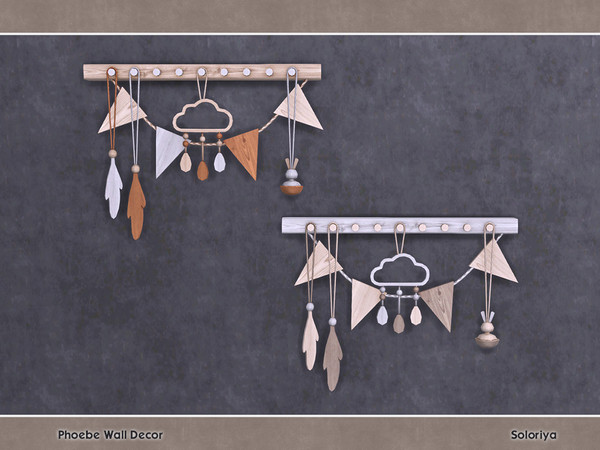 Sims 4 — Phoebe Wall Decor. Decorative Shelf, v1 by soloriya — Decorative shelf, version one. Part of Phoebe Wall Decor