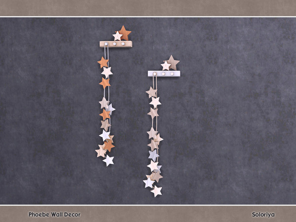 Sims 4 — Phoebe Wall Decor. Decorative Shelf, v6 by soloriya — Decorative shelf, version six. Part of Phoebe Wall Decor