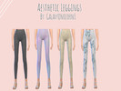 Sims 4 — Aesthetic Leggings For Women by GalaxyUnicorn1 — some cute aesthetic leggings for your female teen-elder sims.