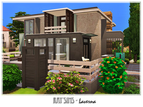 Sims 4 — Laverna by Ray_Sims — This house fully furnished and decorated, without custom content. This house has 3 bedroom