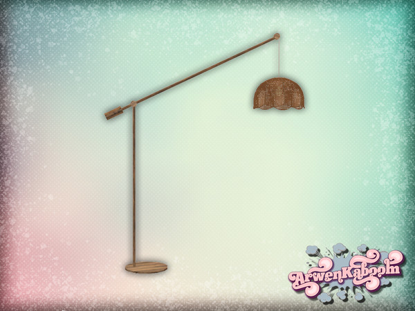 Sims 4 — Pure Morning - Floor Lamp by ArwenKaboom — Base game floor lamp in 6 recolors. You can search all items by