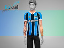 Sims 4 — Gremio T-Shirt 2021 by ninubr2 — (EN) Gremio T-shirt, year 2021, male version. Available in colors: Tricolor,