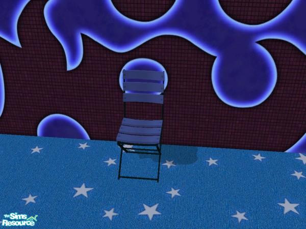 Sims 2 — Plastic Patio Chair - Recycled Toy by dddrake — 