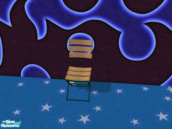Sims 2 — Plastic Patio Chair - Luxurious Sandstor by dddrake — 