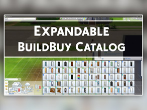 Sims 4 — Expandable BuildBuy Catalog - Cottage Living Update10-04-21 by TwistedMexi — NOTE: If you're opting to use