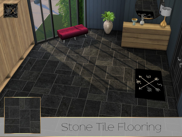 Sims 4 — Stone Tile Flooring by theeaax — Stone Tile Flooring 4 Color Swatches Suitable for indoor and outdoor use! Also