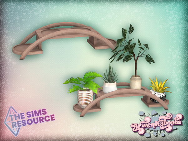 Sims 4 — Verdant - Plant Stand 3 by ArwenKaboom — A base game plant stand in 6 recolors. All items can be found by