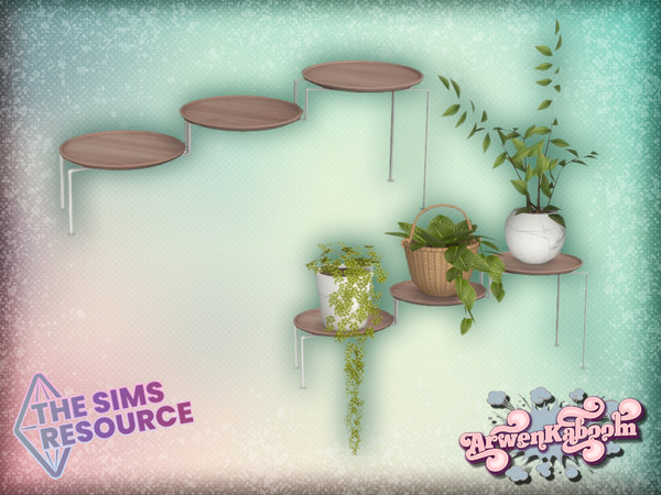 Sims 4 — Verdant - Plant Stand 7 by ArwenKaboom — A base game plant stand in 6 recolors. All items can be found by