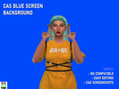 Sims 4 — CAS Blue Screen by idavt — If you want to edit the background of your screenshots easily, you should install a