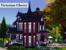 Sims 4 — Victorian Cherry by RoxxyPLPL — Lot size : 40x30 Price : 148652 $ !! NO CC !! Ground floor : Living and dining
