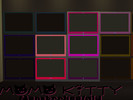Sims 4 — Pink/Purple TV's! by MomoKitty — get these pink & purple colors in your build today!