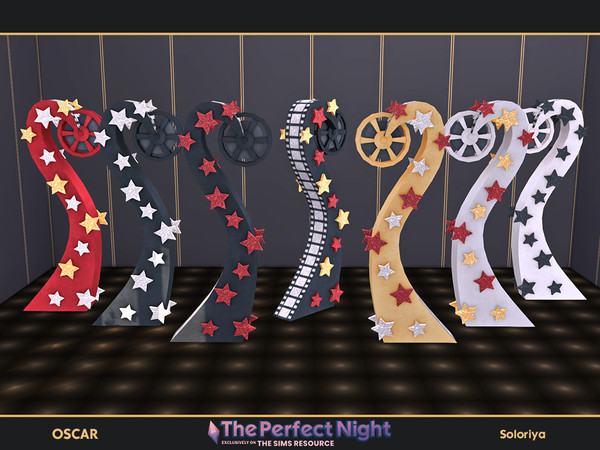 Sims 4 — The Perfect Night. Oscar. Floor Decor by soloriya — Floor decor. Part of The Perfect Night - Oscar set. 7 color