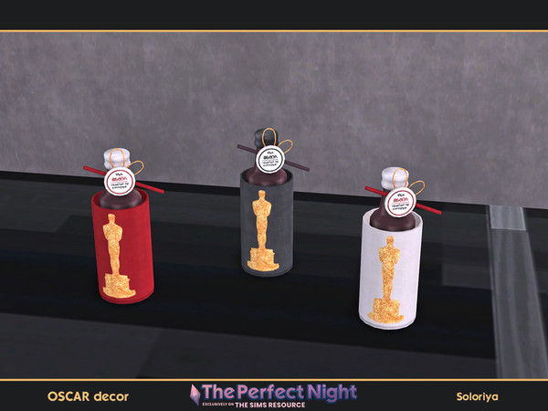 Sims 4 — The Perfect Night. Oscar Decor. Drink by soloriya — Decorative drink. Part of The Perfect Night - Oscar Decor