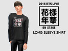 Sims 4 — BTS On Stage HYYH - Long Sleeve Shirt by Domeek32 — BTS On Stage HYYH - Long Sleeve Shirt Merchandising