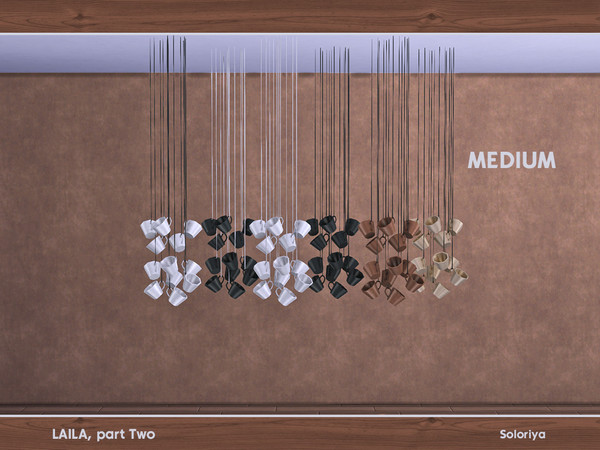 Sims 4 — Laila Part Two. Hanging Cups (medium) by soloriya — Hanging cups, medium. Part of Laila Part Two set. 6 color