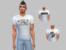 Sims 4 — The Office T-shirts  - Base Game by TulipSniper — Comes in three designs