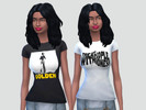 Sims 4 — Harry Styles Merch Set by ArcadeSimmer20 — 2 Harry Styles Merch style T-Shirts