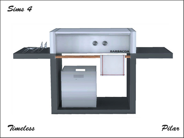 Sims 4 — The Perfect Night  Pilar Timeless barbecue by Pilar — Pilar Timeless barbecue