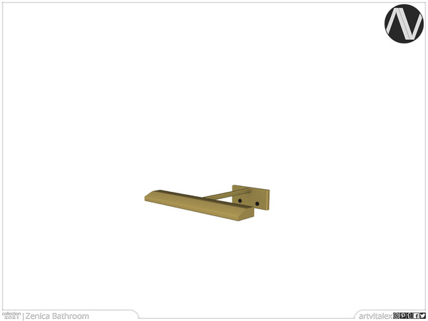 Sims 4 — Zenica Wall Lamp by ArtVitalex — Bathroom Collection | All rights reserved | Belong to 2021 ArtVitalex@TSR -