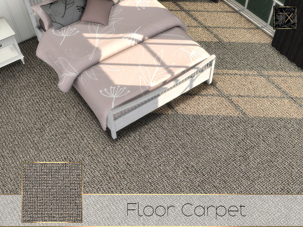 Sims 4 — Floor Carpet - TX by theeaax — Floor Carpet 3 Natural color swatches Suitable for every room (except bathroom