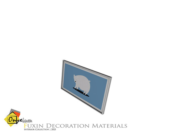 Sims 4 — Fuxin Painting Frame by Onyxium — Onyxium@TSR Design Workshop Kids Room Collection | Belong To The 2021 Year