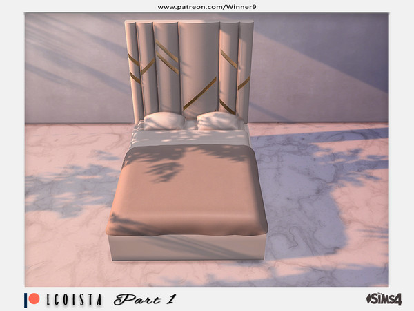 Sims 4 — Egoista Blanket Patreon by Winner9 — Blanket from my Egoista bedroom set, you can find it easy in your game by