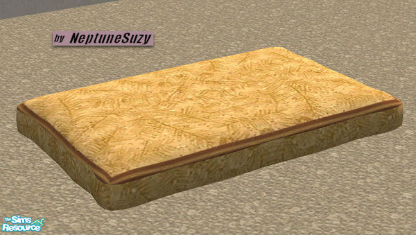Sims 2 — NSC Pet Pillow 4 by Neptunesuzy — Your Sim's and their Pets will Love this Pet Bed! Enjoy! 
