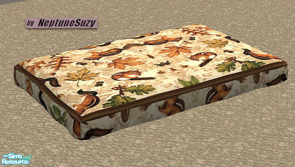 Sims 2 — NSC Pet Pillow 2 by Neptunesuzy — Your Sim's and their Pets will Love this Pet Bed! Enjoy! 
